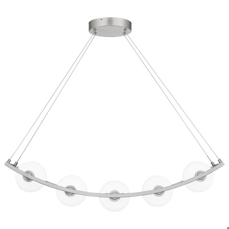 Quoizel Enzo Integrated LED Brushed Nickel Island Light PCENZ138BN